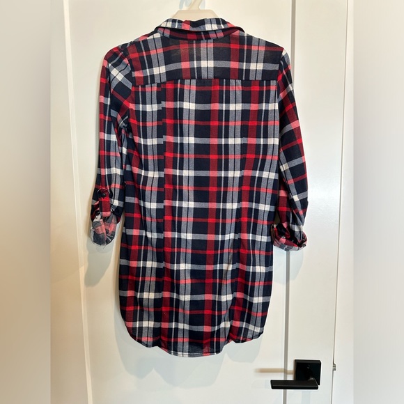 Ardene plaid dress. Lightly used. Size small - Picture 2 of 3